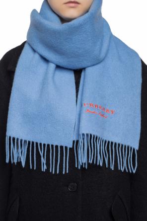 Cashmere scarf with a logo, zdjęcie 2 Cashmere scarf with a logo od Burberry